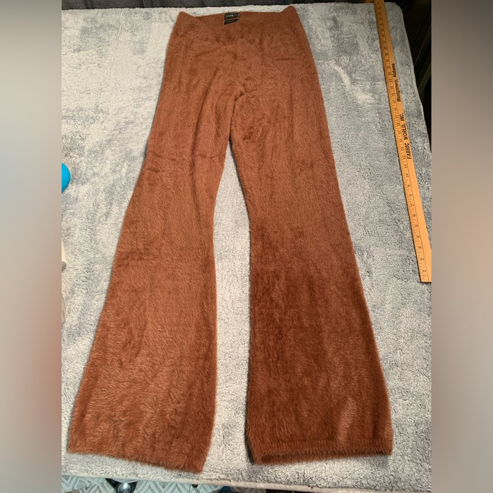 Carbon38 Brown Fuzzy Pants